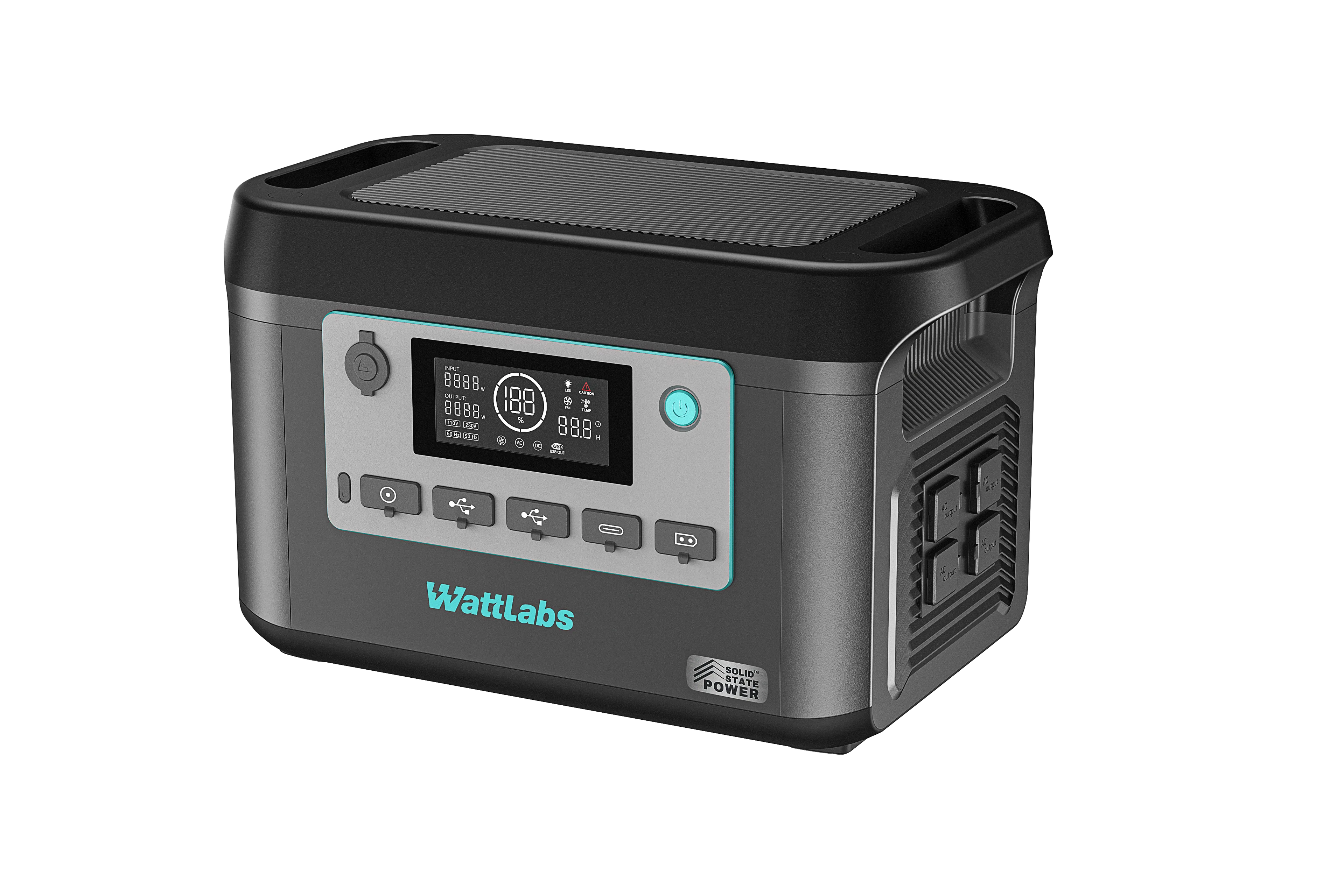 Portable Power Station D1000S-S (Elegant Black)