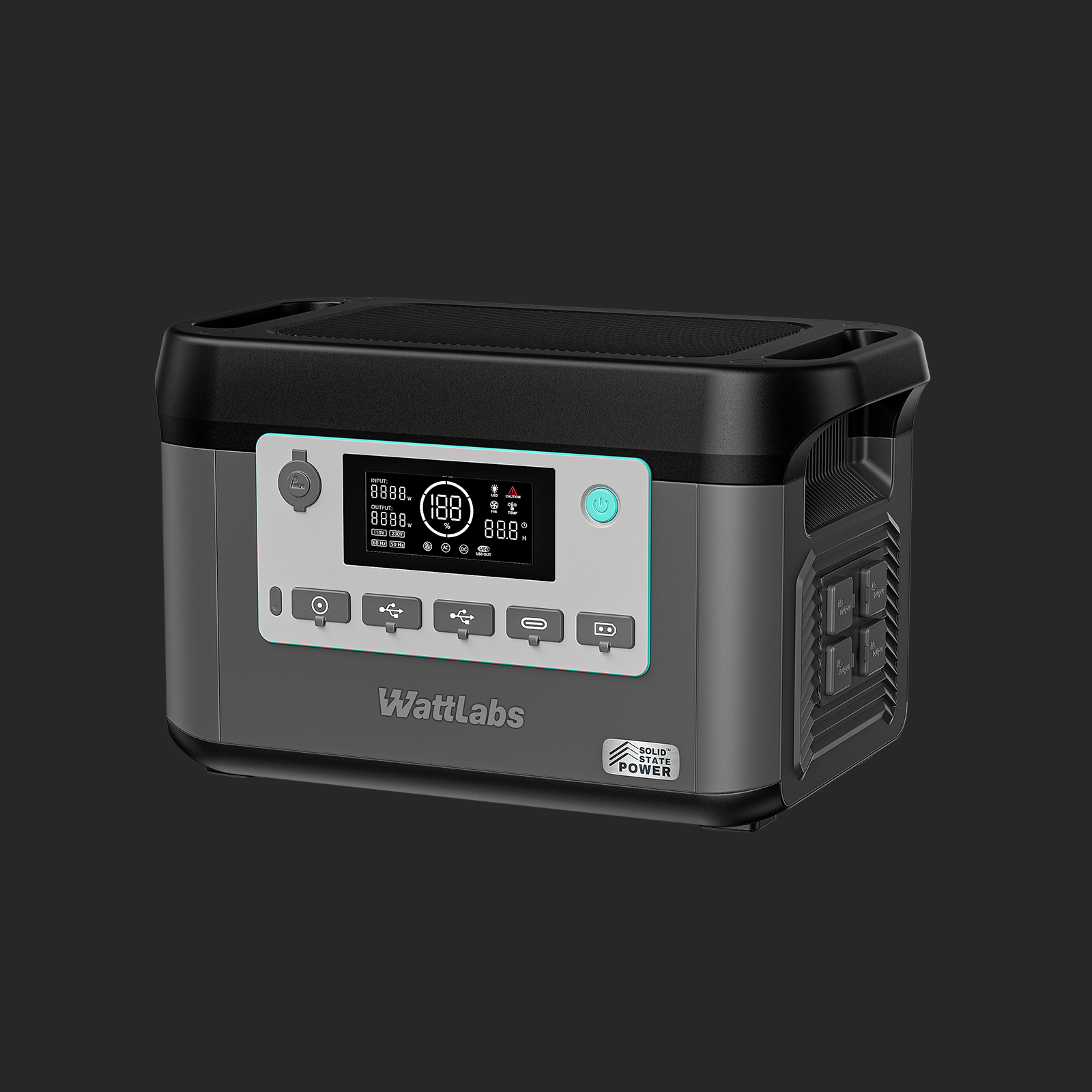 Portable Power Station D1000S-S (Elegant Black)