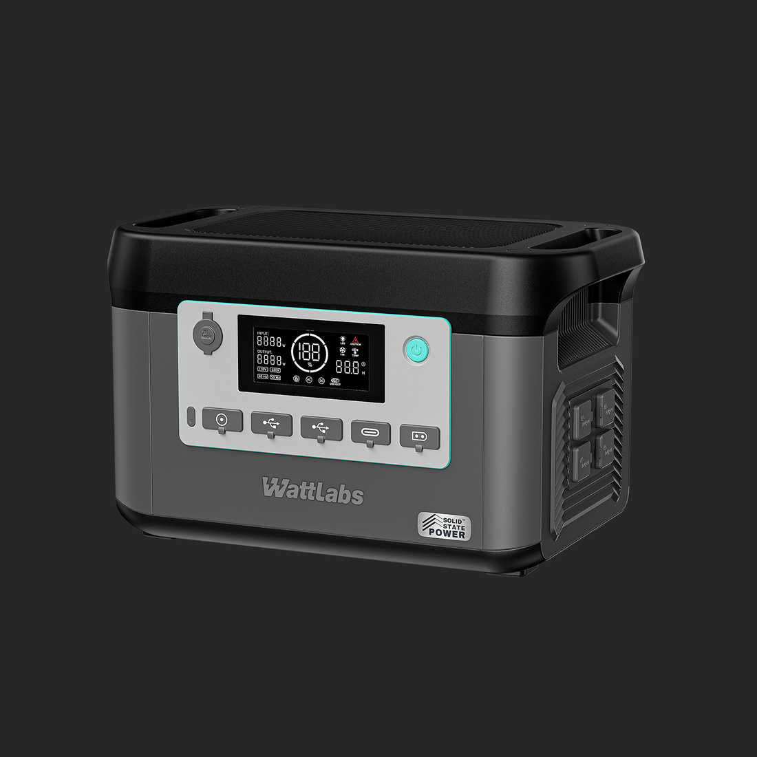 Portable Power Station D1000S-S  (Elegant Black)